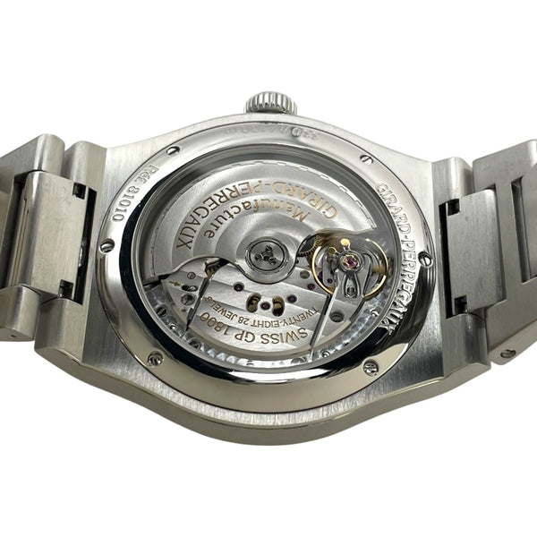 ジラール・ペルゴ GIRARD PERREGAUX ロレアート 42mm 81010-11-634-11A ブラック SS 自動巻き メンズ 腕時計