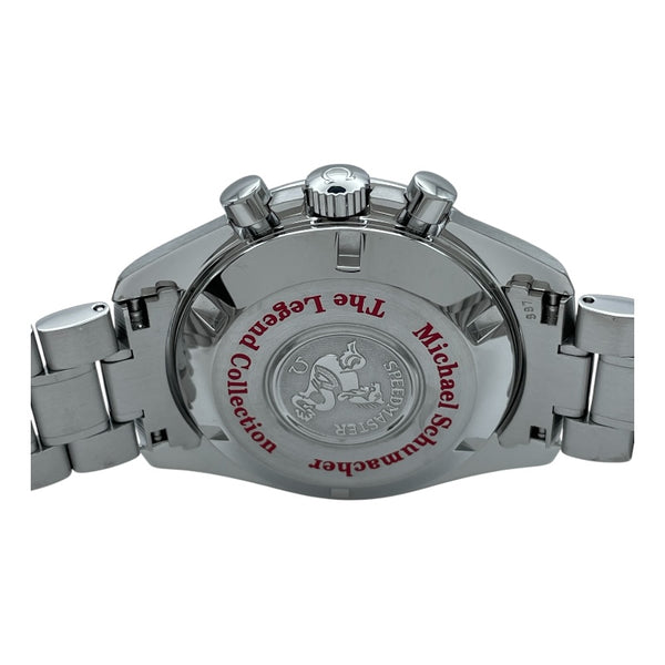 オメガ OMEGA スピードマスター レジェンド クロノグラフ ミハエル・シューマッハ 3507.51 ブラック SS 自動巻き メンズ 腕時計