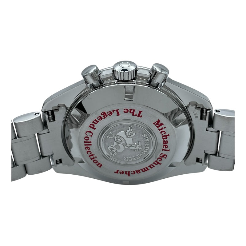 オメガ OMEGA スピードマスター レジェンド クロノグラフ ミハエル・シューマッハ 3507.51 ブラック SS 自動巻き メンズ 腕時計