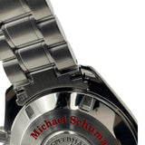 オメガ OMEGA スピードマスター レジェンド クロノグラフ ミハエル・シューマッハ 3507.51 ブラック SS 自動巻き メンズ 腕時計