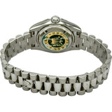 ロレックス ROLEX デイトジャスト26 179166G シルバー プラチナ 自動巻き レディース 腕時計