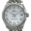 ロレックス ROLEX デイトジャスト31 278274 ホワイト SS×WG 自動巻き レディース 腕時計