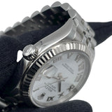 ロレックス ROLEX デイトジャスト31 278274 ホワイト SS×WG 自動巻き レディース 腕時計