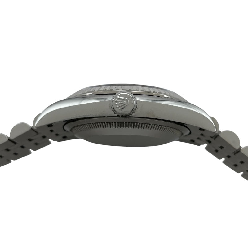 ロレックス ROLEX デイトジャスト 36 オーベルジーヌ 126234 パープル WG/SS 自動巻き メンズ 腕時計