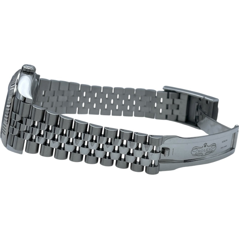 ロレックス ROLEX デイトジャスト 36 オーベルジーヌ 126234 パープル WG/SS 自動巻き メンズ 腕時計