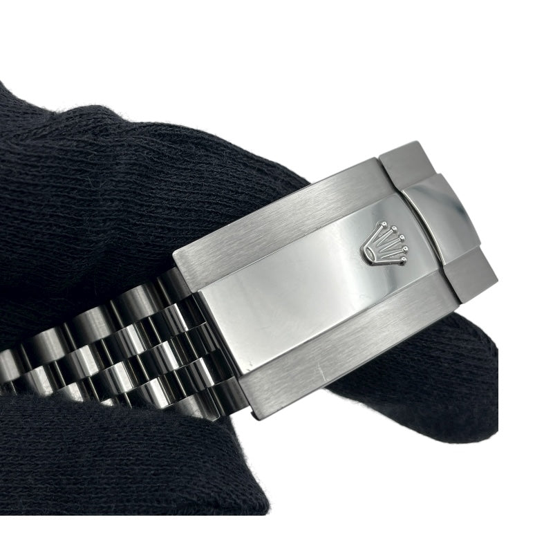 ロレックス ROLEX デイトジャスト 36 オーベルジーヌ 126234 パープル WG/SS 自動巻き メンズ 腕時計