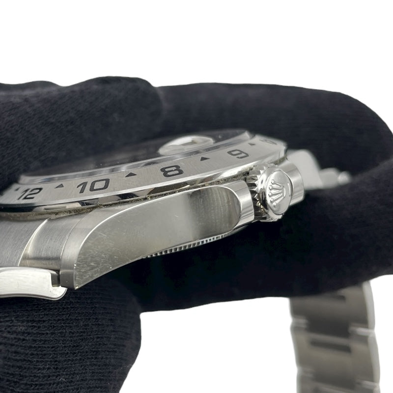 ロレックス ROLEX エクスプローラー2 226570 ホワイト SS 自動巻き メンズ 腕時計