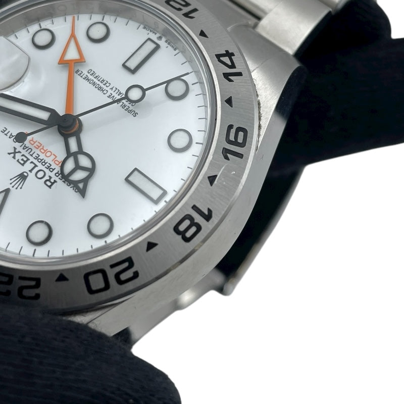 ロレックス ROLEX エクスプローラー2 226570 ホワイト SS 自動巻き メンズ 腕時計