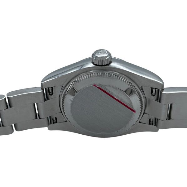 ロレックス ROLEX オイスターパーペチュアル26 176200 ブラック SS 自動巻き レディース 腕時計