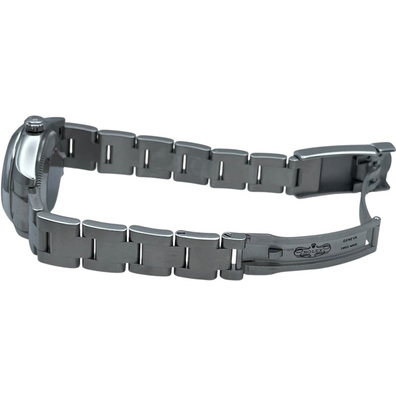 ロレックス ROLEX オイスターパーペチュアル26 176200 ブラック SS 自動巻き レディース 腕時計