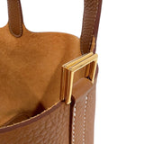 エルメス HERMES ピコタンロックPM K刻印　(2025年製) ゴールド　ゴールド金具 トリヨンクレマンス ユニセックス ハンドバッグ