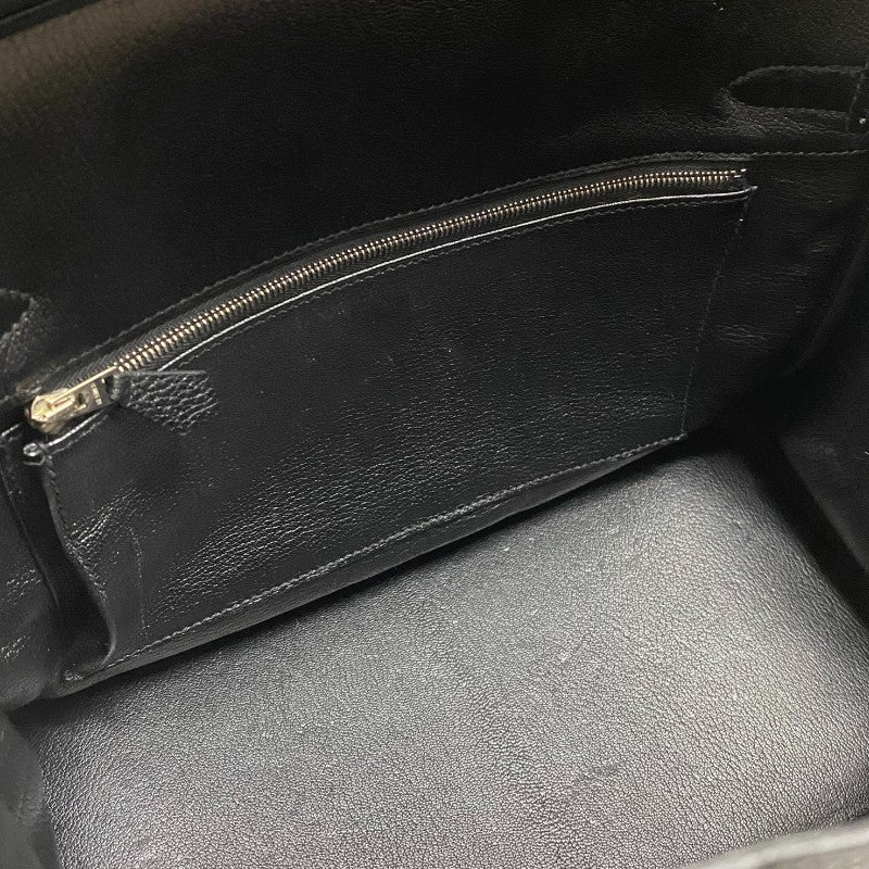 エルメス HERMES バーキン30 □Q刻 ブラック シルバー金具 トリヨンクレマンス レディース ハンドバッグ