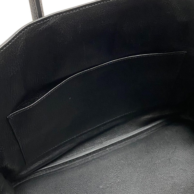 エルメス HERMES バーキン30 □Q刻 ブラック シルバー金具 トリヨンクレマンス レディース ハンドバッグ