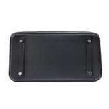 エルメス HERMES バーキン30 □Q刻 ブラック シルバー金具 トリヨンクレマンス レディース ハンドバッグ