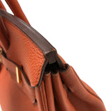 エルメス HERMES バーキン25 X刻 キュイーブル ゴールド金具 トゴ レディース ハンドバッグ