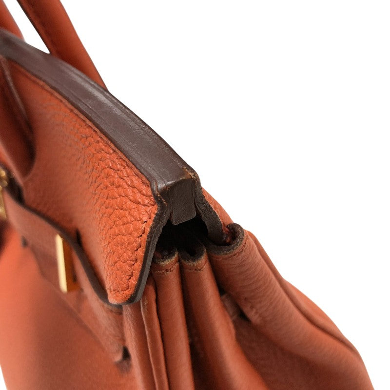 エルメス HERMES バーキン25 X刻 キュイーブル ゴールド金具 トゴ レディース ハンドバッグ