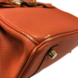 エルメス HERMES バーキン25 X刻 キュイーブル ゴールド金具 トゴ レディース ハンドバッグ