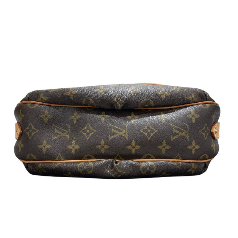 ルイ・ヴィトン LOUIS VUITTON トゥラムGM M40075 ブラウン モノグラム レディース ハンドバッグ
