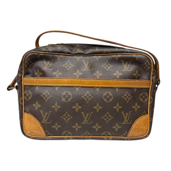 本物 ルイヴィトン LOUIS VUITTON LV トロカデロ 27 モノグラム ショルダーバッグ ポシェット ブラウン M51274 Trocadero ビトン バッグ 中古 ルイ・ヴィトン LOUIS VUITTON トロカデロ27 M51274 ブラウン