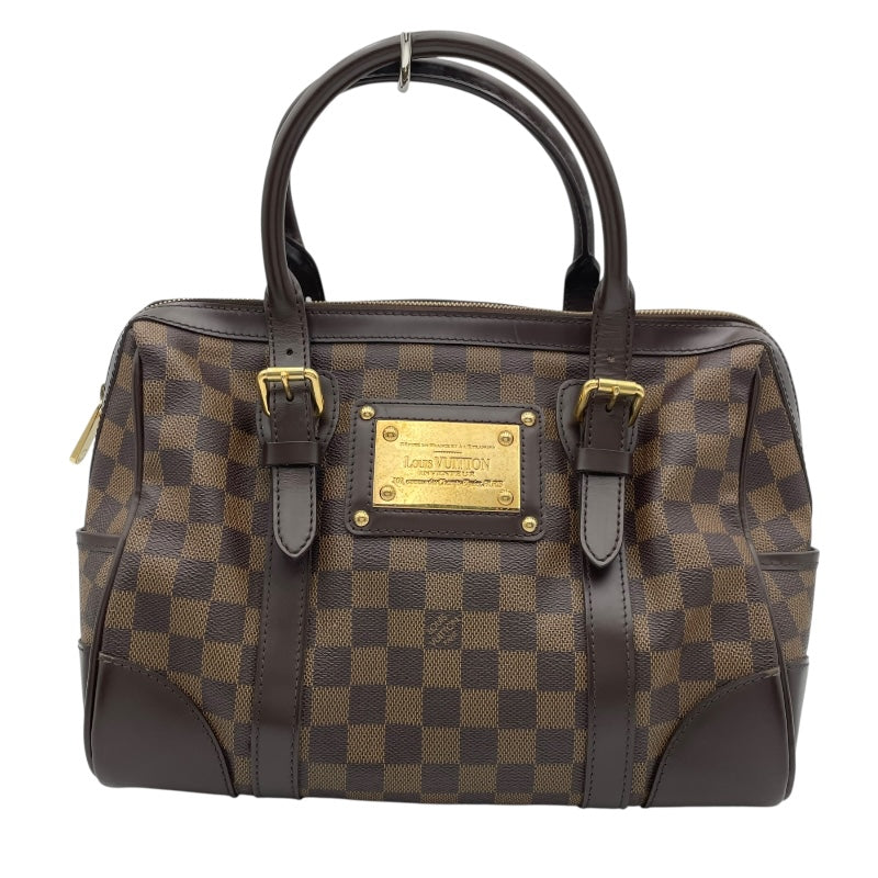 ルイ・ヴィトン LOUIS VUITTON バークレー N52000 ブラウン ダミエ・エベヌ レディース ハンドバッグ