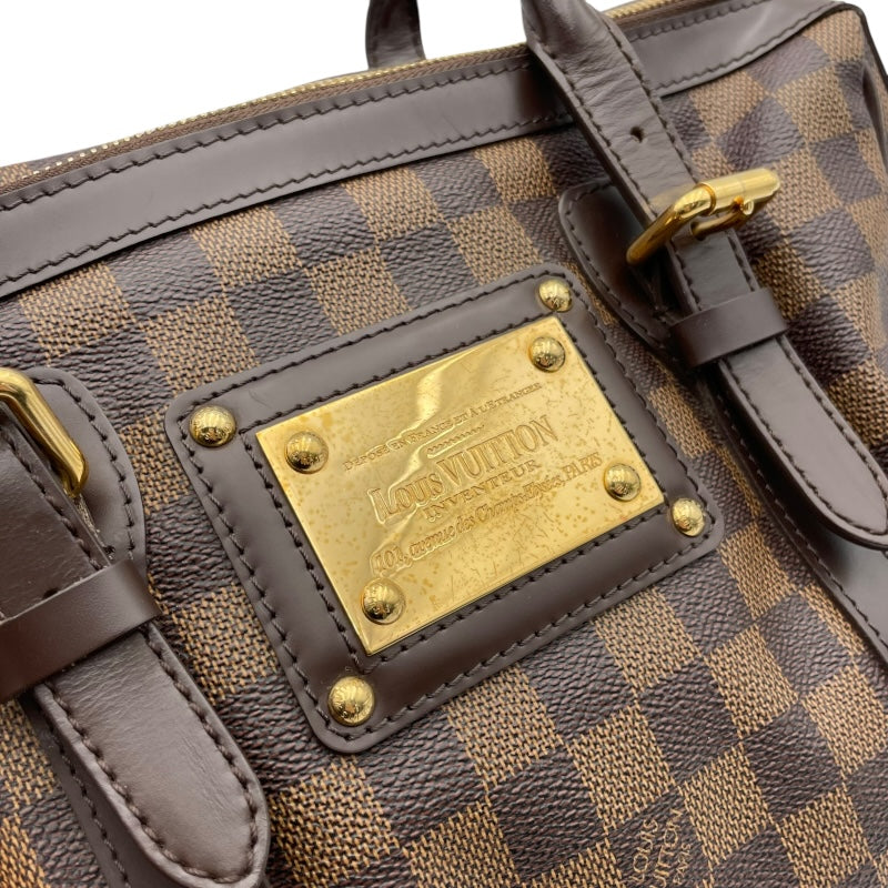 ルイ・ヴィトン LOUIS VUITTON バークレー N52000 ブラウン ダミエ・エベヌ レディース ハンドバッグ
