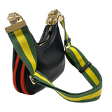 グッチ GUCCI アタッシェ スモール 699409 ブラック ゴールド金具 レザー レディース ショルダーバッグ