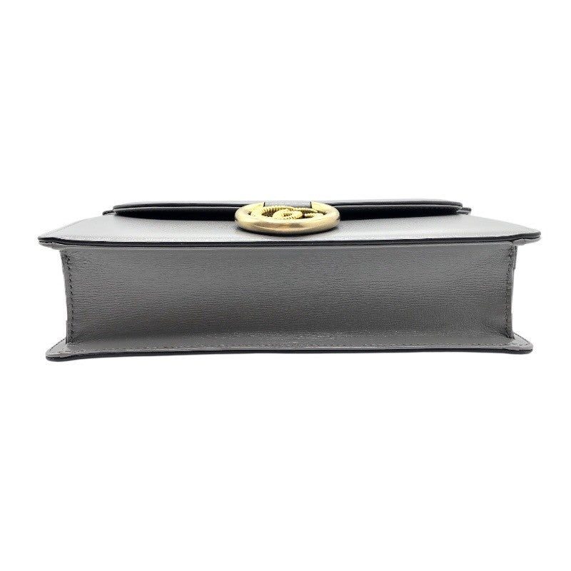 グッチ GUCCI GGマーモントショルダーバッグ 589474 グレー レザー レディース ショルダーバッグ