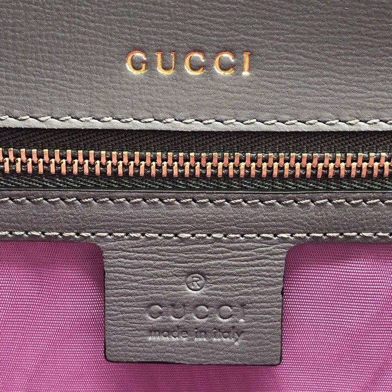 グッチ GUCCI GGマーモントショルダーバッグ 589474 グレー レザー レディース ショルダーバッグ