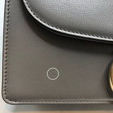 グッチ GUCCI GGマーモントショルダーバッグ 589474 グレー レザー レディース ショルダーバッグ