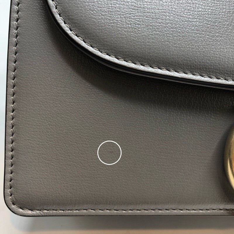 グッチ GUCCI GGマーモントショルダーバッグ 589474 グレー レザー レディース ショルダーバッグ