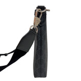 グッチ GUCCI インターロッキングG付き　メッセンジャーバッグ 726833 ブラック　シルバー金具 GGスプリーム メンズ メッセンジャーバッグ