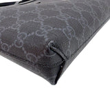 グッチ GUCCI インターロッキングG付き　メッセンジャーバッグ 726833 ブラック　シルバー金具 GGスプリーム メンズ メッセンジャーバッグ