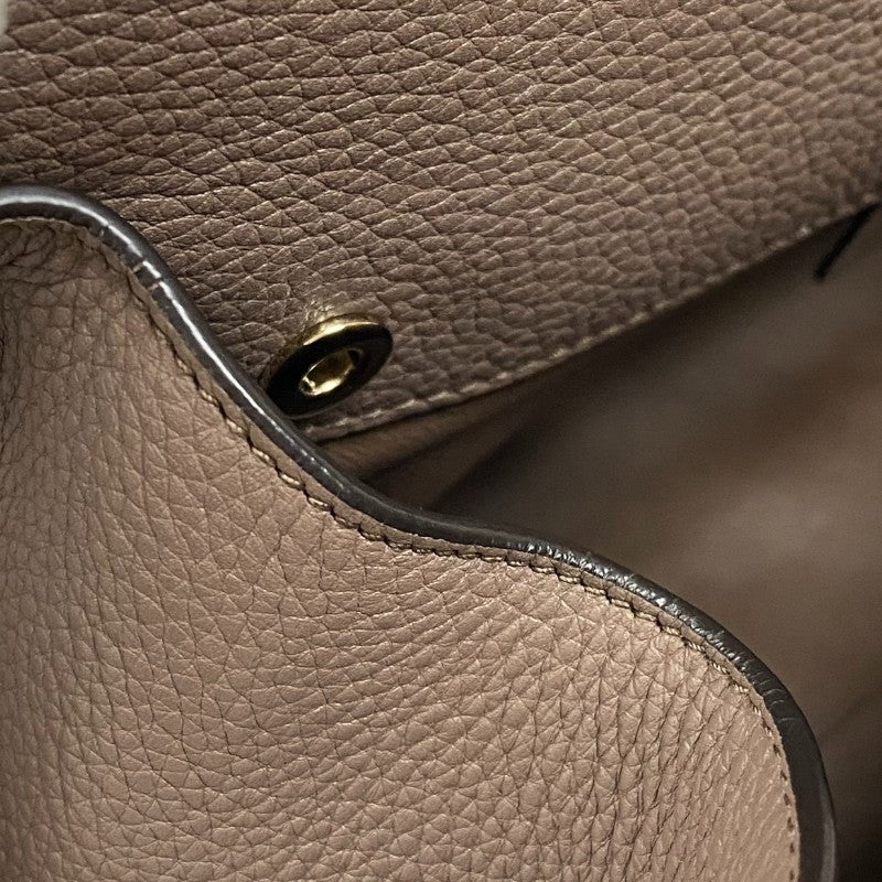 サルヴァトーレ・フェラガモ Salvatore Ferragamo スタジオバッグ 21H159 グレージュ レザー レディース ハンドバッグ ショルダーバッグ