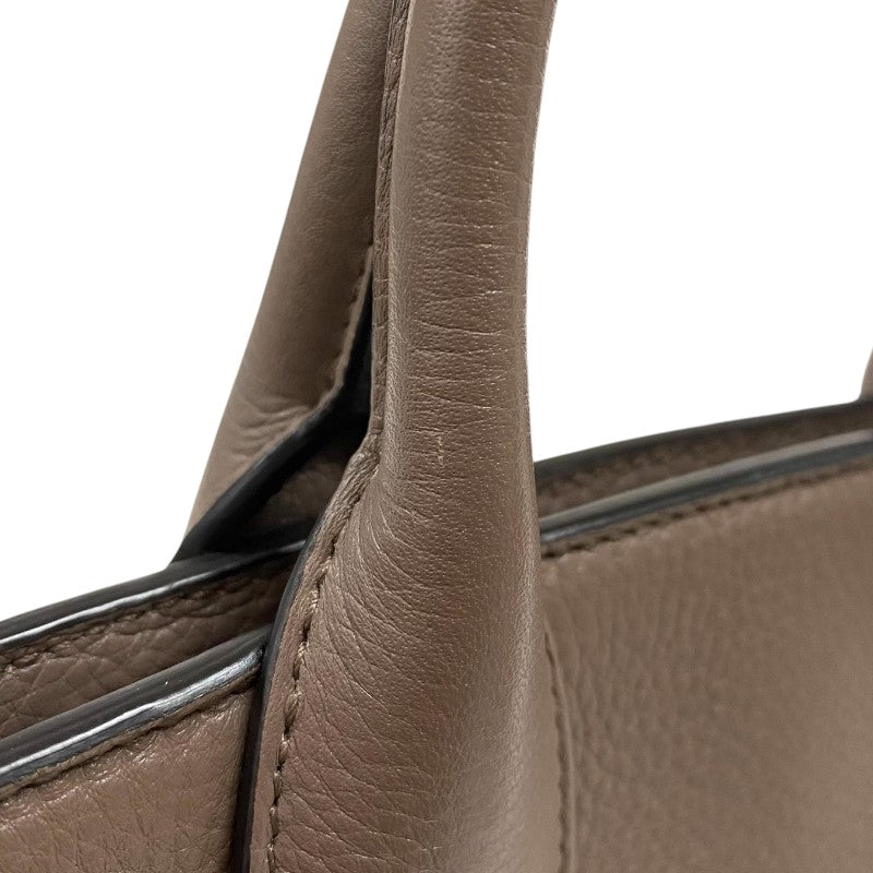 サルヴァトーレ・フェラガモ Salvatore Ferragamo スタジオバッグ 21H159 グレージュ レザー レディース ハンドバッグ ショルダーバッグ