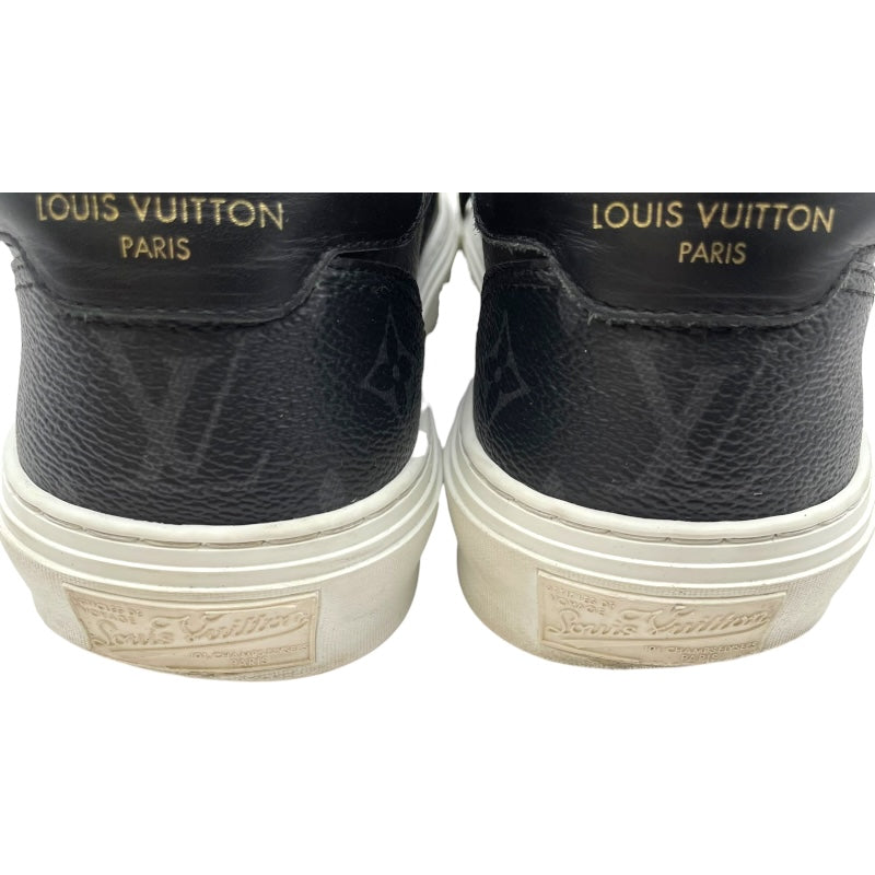 ルイ・ヴィトン LOUIS VUITTON トロカデロライン モノグラムスニーカー LD0250 ブラック レザー メンズ スニーカー