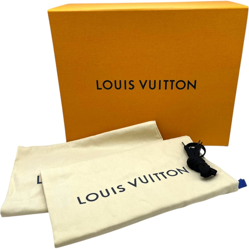ルイ・ヴィトン LOUIS VUITTON トロカデロライン モノグラムスニーカー LD0250 ブラック レザー メンズ スニーカー