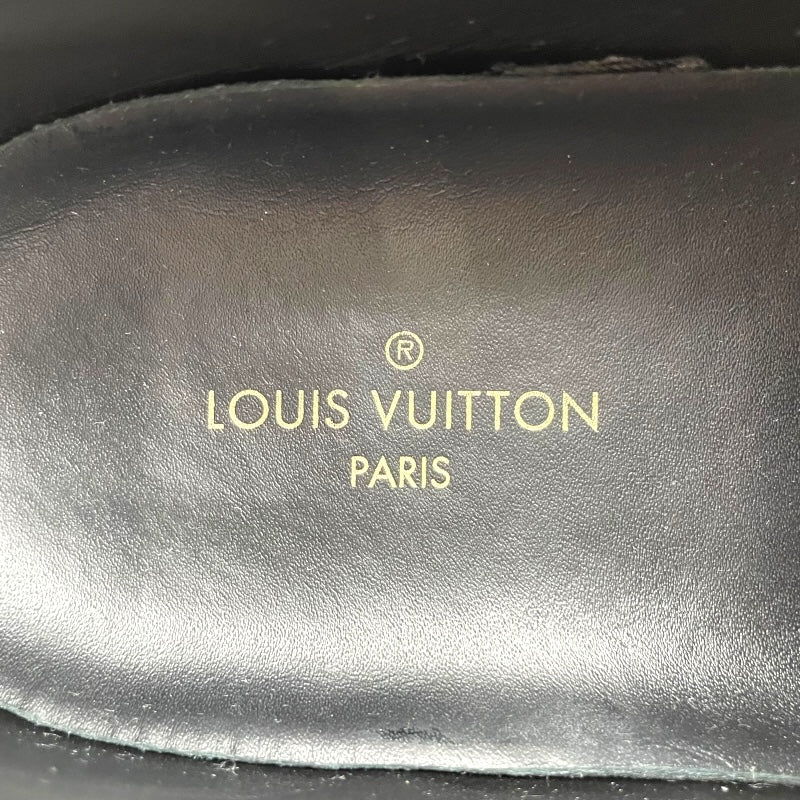 ルイ・ヴィトン LOUIS VUITTON トロカデロライン モノグラムスニーカー LD0250 ブラック レザー メンズ スニーカー