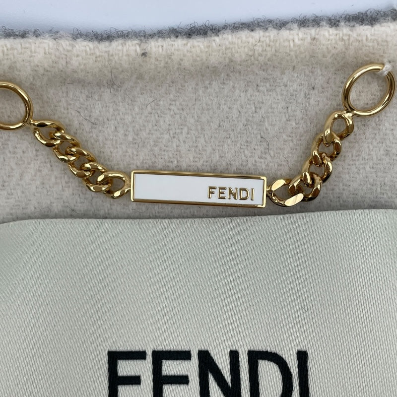 フェンディ FENDI フォックスファーポケットケープコート FF8369 グレー ウール レディース その他アウター