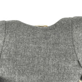 フェンディ FENDI フォックスファーポケットケープコート FF8369 グレー ウール レディース その他アウター