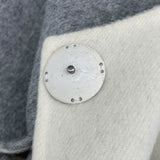 フェンディ FENDI フォックスファーポケットケープコート FF8369 グレー ウール レディース その他アウター