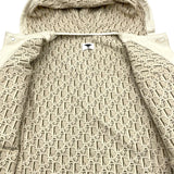 クリスチャン・ディオール Christian Dior オブリークオーバーサイズ デニムジャケット 522V46A3050 ベージュ コットン メンズ デニムジャケット