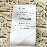 クリスチャン・ディオール Christian Dior オブリークオーバーサイズ デニムジャケット 522V46A3050 ベージュ コットン メンズ デニムジャケット