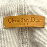 クリスチャン・ディオール Christian Dior オブリークオーバーサイズ デニムジャケット 522V46A3050 ベージュ コットン メンズ デニムジャケット