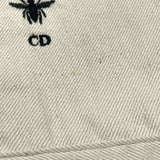 クリスチャン・ディオール Christian Dior オブリークオーバーサイズ デニムジャケット 522V46A3050 ベージュ コットン メンズ デニムジャケット