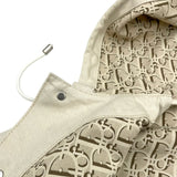 クリスチャン・ディオール Christian Dior オブリークオーバーサイズ デニムジャケット 522V46A3050 ベージュ コットン メンズ デニムジャケット