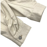 クリスチャン・ディオール Christian Dior オブリークオーバーサイズ デニムジャケット 522V46A3050 ベージュ コットン メンズ デニムジャケット