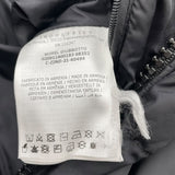 モンクレール MONCLER MOREL ファー付ダウンジャケット G20911A00183 ブラック ナイロン ダウンジャケット