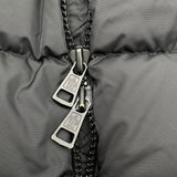 モンクレール MONCLER MOREL ファー付ダウンジャケット G20911A00183 ブラック ナイロン ダウンジャケット