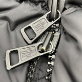 モンクレール MONCLER MOREL ファー付ダウンジャケット G20911A00183 ブラック ナイロン ダウンジャケット