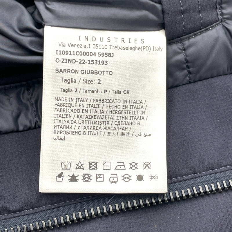 モンクレール MONCLER BARRON ライトダウンジャケット ネイビー ナイロン メンズ ダウンジャケット